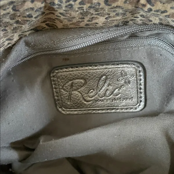 Y2K Relic Silver Metallic Slouchy Shoulder Bag Women Festival - Image 8