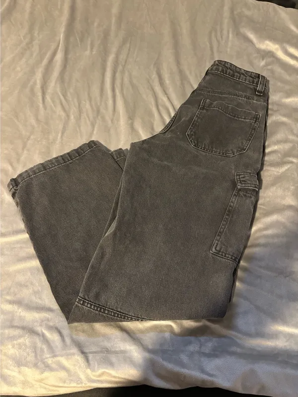Denim Cargo Pants H&M  - Image 3