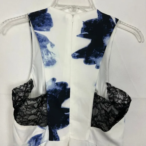Lulus A-Line Floral Sleeveless Lace Dress Womens Medium - Image 8