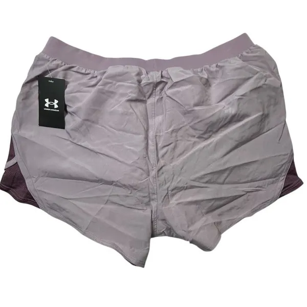 Under Armour‎ Women's Fly By 2.0 Running Shorts Purple Size L - Image 2