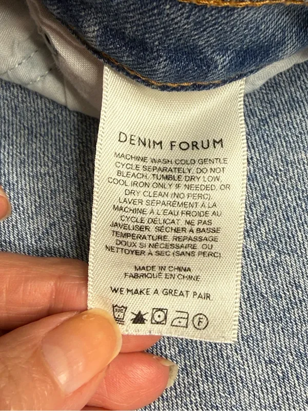 Denim Forum Aritzia Arlo High Rise Straight Jeans - Image 5