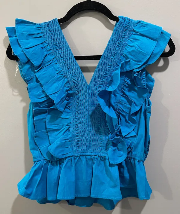 The Pants Store Ruffle Detail Sleeveless Top - Image 3