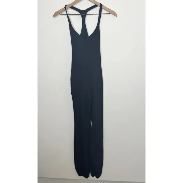 Free People Movement Let’s Bounce One Piece Jumpsuit Black Womens XS - Image 3