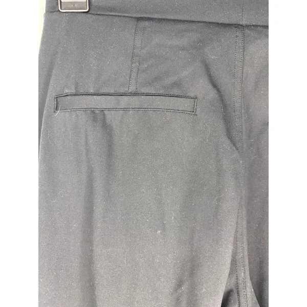 Halara Flex High Waisted Work Pants Women's Size Small Black Pleated Stretch - Image 5