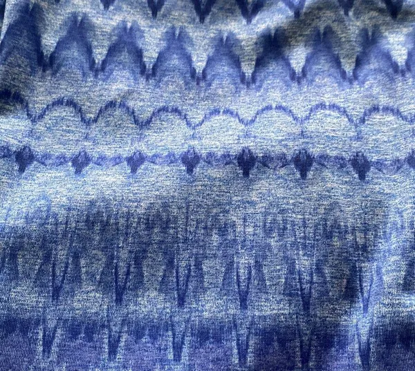 90 Degree by Reflex blue dye print ankle athletic leggings, size XL - Image 2