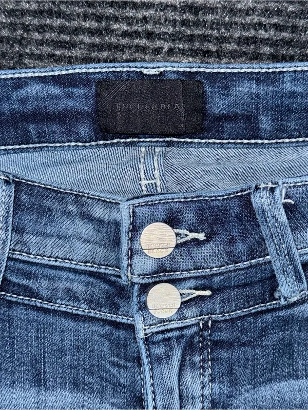 Buckle Black Fit 53 Tailored Bootcut Stretch Jean 26x32 Light Wash BBW2041R EUC - Image 8