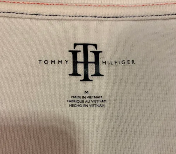 Tommy Hilfiger White Long Sleeve Top - Image 3