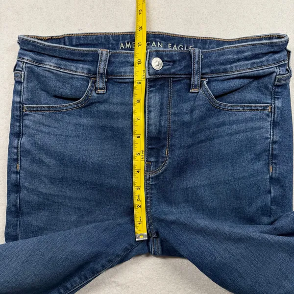 American Eagle Outfitters Jegging Skinny Jeans Women’s Size 10 Medium Wash - Image 7
