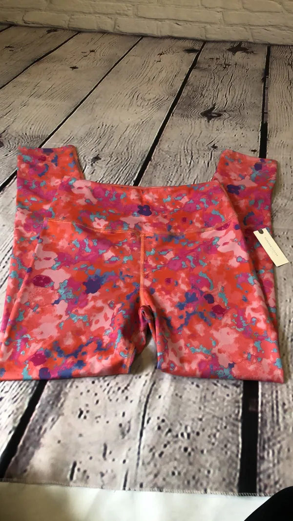 Daily Practice for Liana Printed Leggings Sz Medium - Image 5