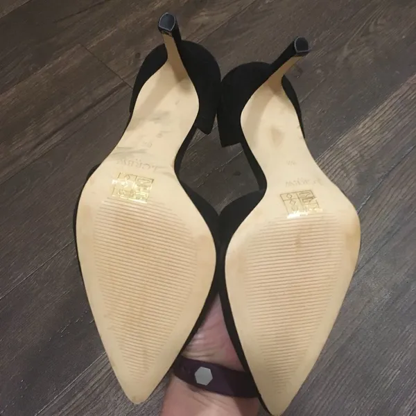 J Crew black suede heels Black Size 8.5 - Image 2