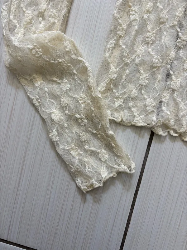Princess Polly Liedman Lace Long Sleeve Top - Image 4