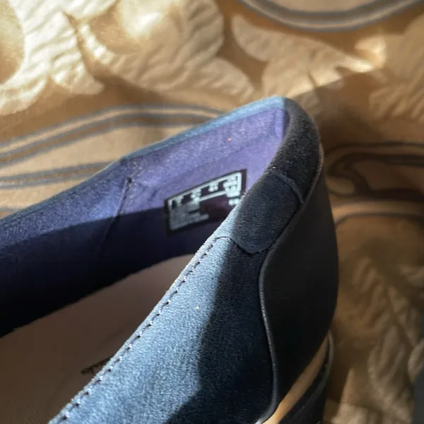 Ultimate comfort collection by Clark’s blue suede loafer - Image 5
