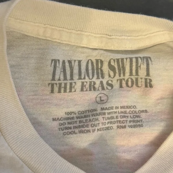 Taylor Swift The Era’s Tour Official Merch T-shirt - Image 4