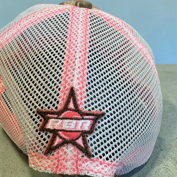 Infinity Headwear -Camouflage /Pink Trucker Vel-cro back Cap - Image 4