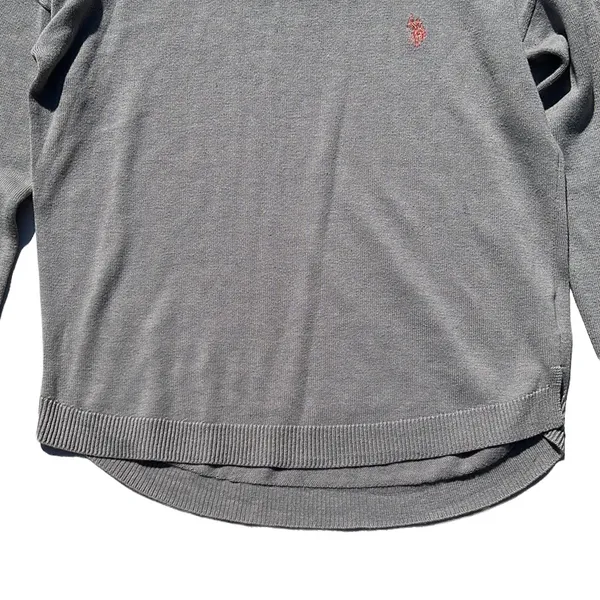 US Polo Assn. Superior Quality Gray Sweater Size‎ Small - Image 2