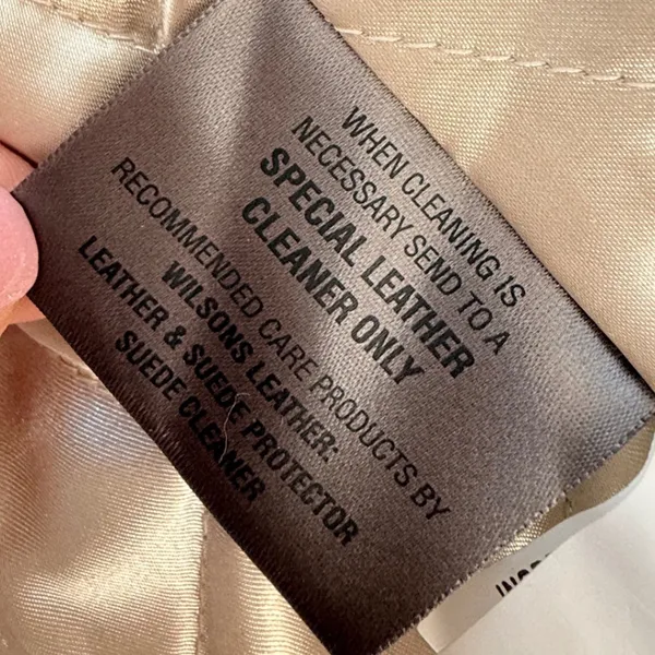 Wilsons Leather Maxima Brown Suede Faux Shearling Trucker Jacket Womens Medium - Image 4