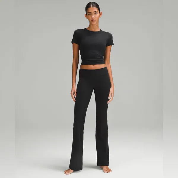 lululemon athletic All It Takes Short Sleeve Shirt Nulu in Black - Image 3