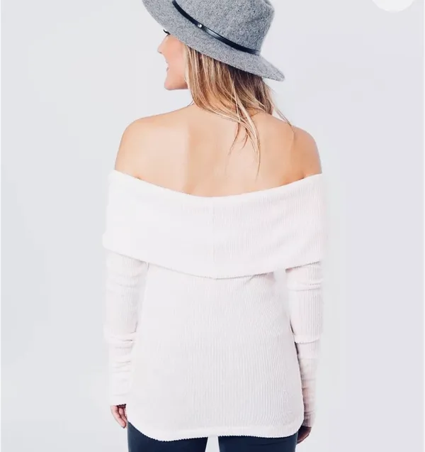 We The Free Snowbunny Off The Shoulder Top In White - Size S - Image 2