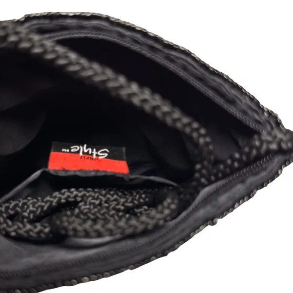 Elegant Black Beaded Evening Bag - Image 3