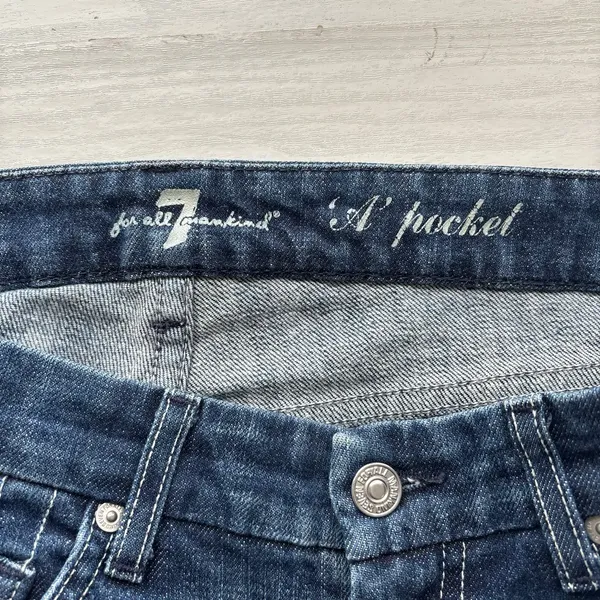 7 For All Mankind A-Pocket Bootcut Jeans 27 - Image 9
