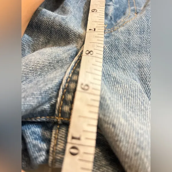 Banana Republic HIGH-RISE RELAXED BOOTCUT Leg Jeans size 26 100% cotton - Image 8