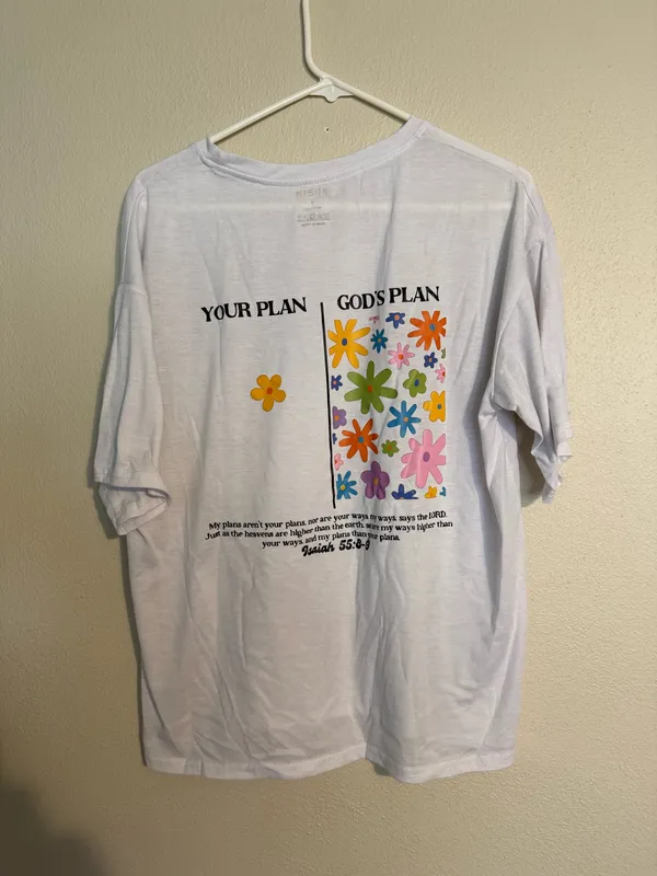 Shein Gods plan shirt - Image 2