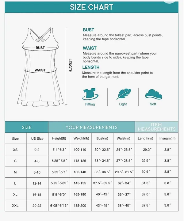Heathyoga Womens Tennis Dress with Shorts Underneath Workout Dress with Built-in Bra Athletic Dresses Golf Dress Exercise Dress - Image 12