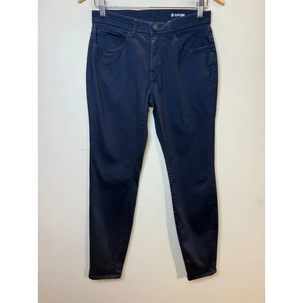 G/FORE 5 Pocket Golf Pants Womens 4 Navy Blue Slim Fit Trousers Golfcore - Image 3