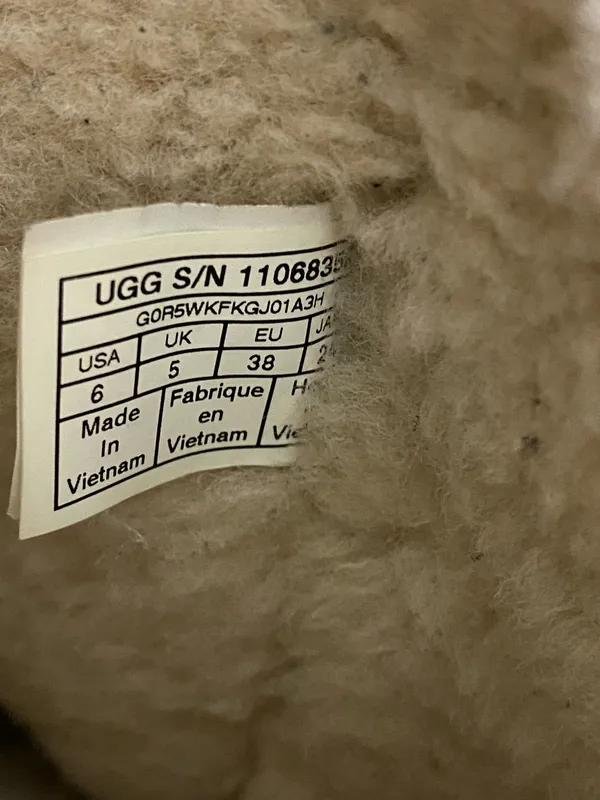 UGG K HADLEY BOOTS CHESTNUT women size 6 - Image 8