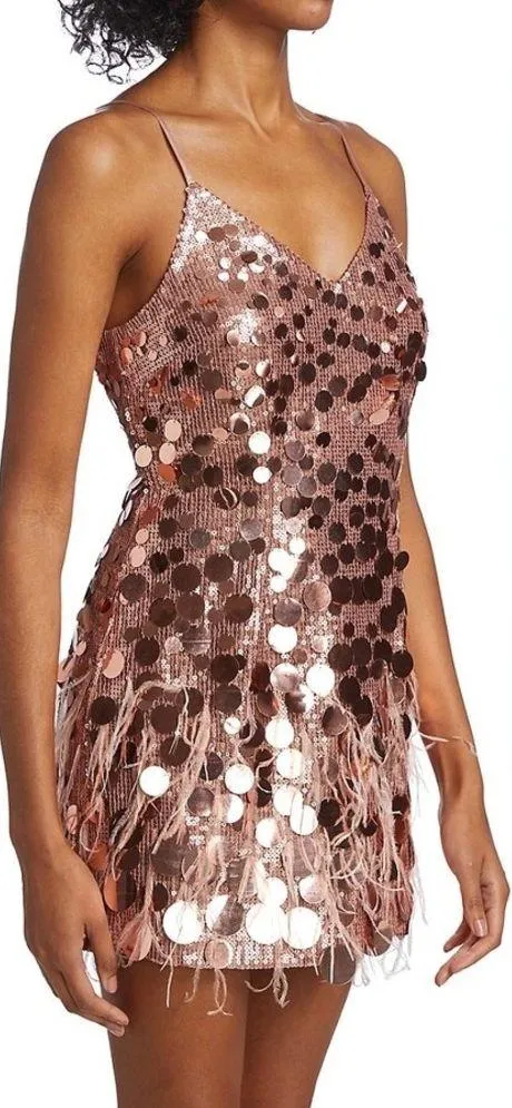 NWT Ramy Brook Rina Sequin Minidress - Image 4
