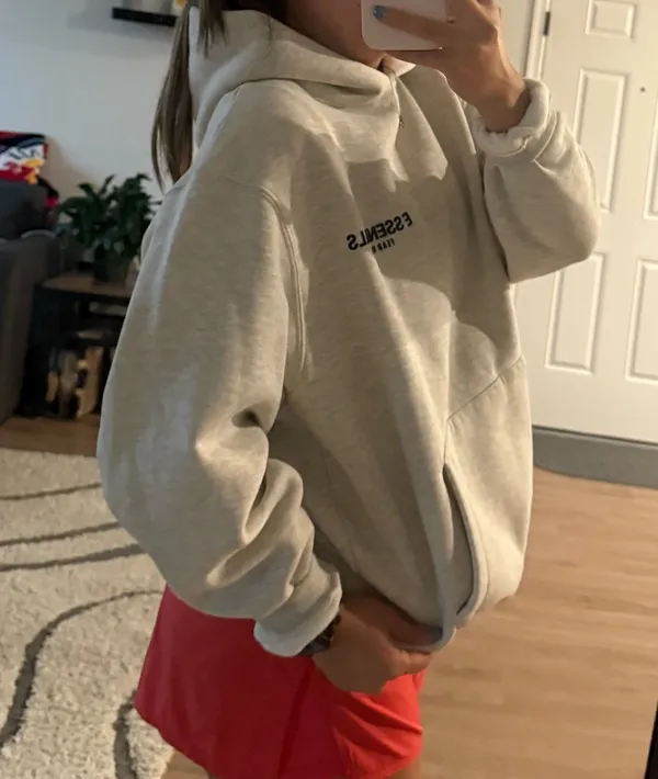 Essentials oversized chunky heavyweight hoodie  - Image 3