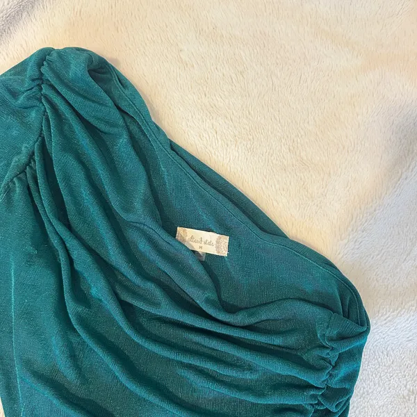 Green One-Shoulder Altar'd State Dress - Image 2