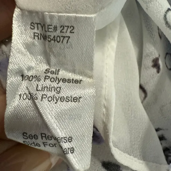 Cabi Style 272 On the Clock Tiered Print Cami Size Medium‎ - Image 9