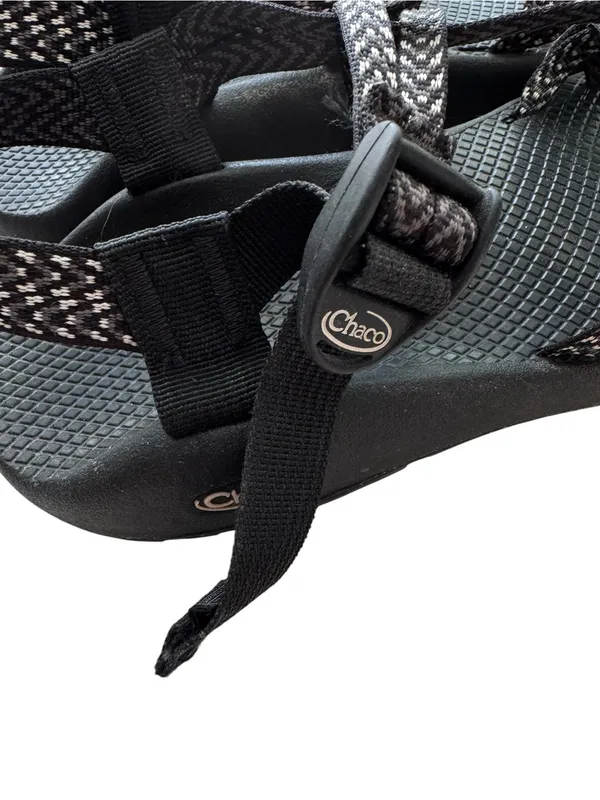 Chacos ZX/2 Dual Adjustable Straps Classic Sandal Black White Women Size 10 - Image 8