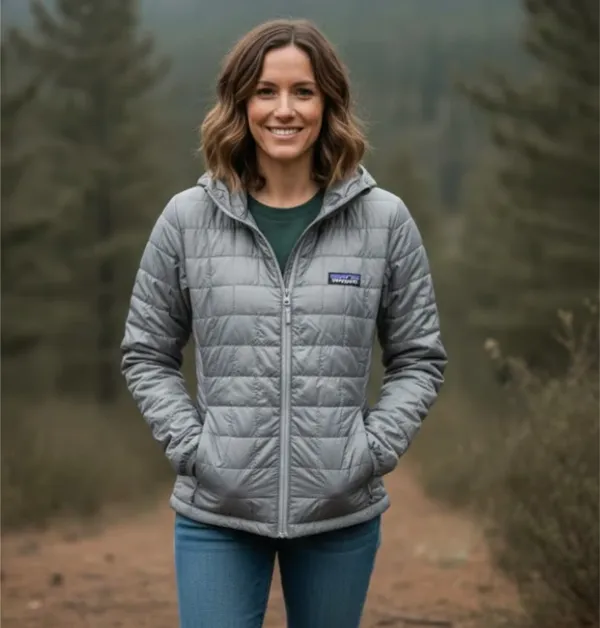 Patagonia Nano Puff Hoody Jacket, women’s size M - Image 10