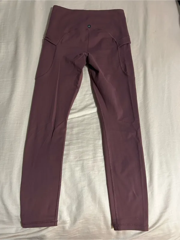 Prana Women's Plum High-Rise Stretch Leggings Size M - Image 4