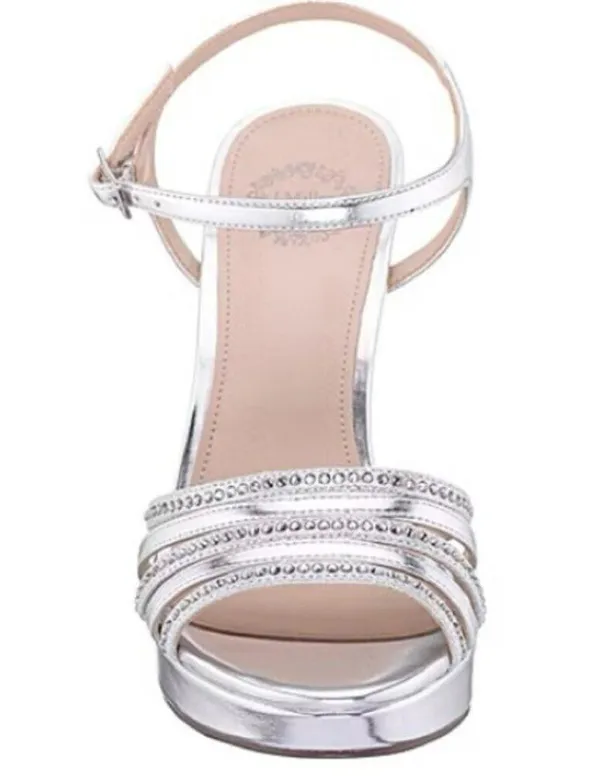 I. Miller Leather Size 9 Womens Sylas Bedazzled Heeled Sandals. New - Image 5