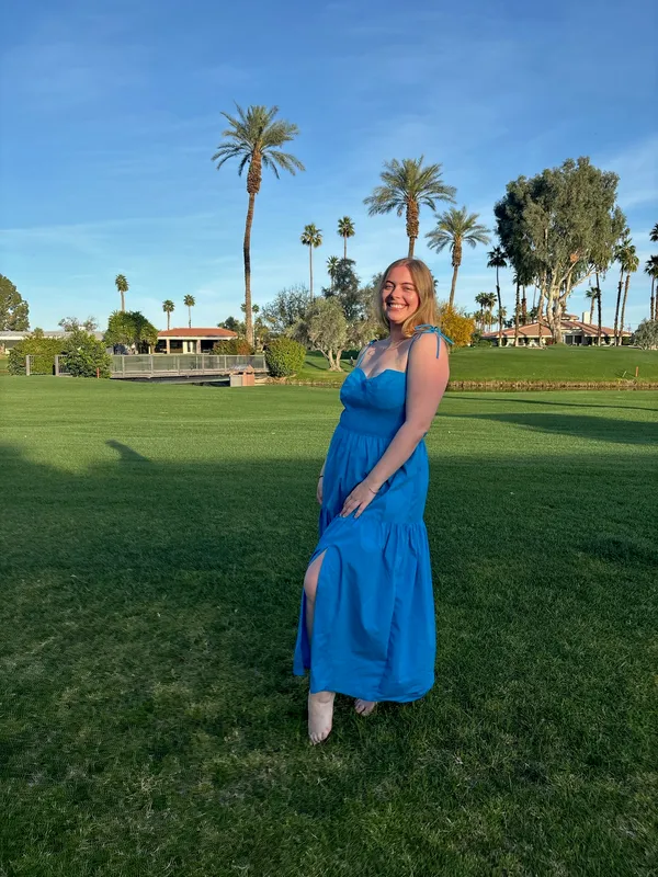 ASTR electric blue dress - Image 3