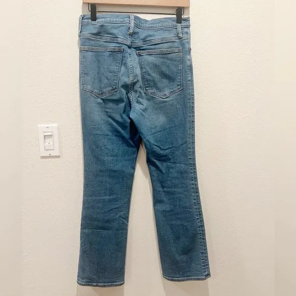 MADEWELL Cali Demi-Boot Jeans in‎ Dorrance Wash: Kick Out Crop - Image 5