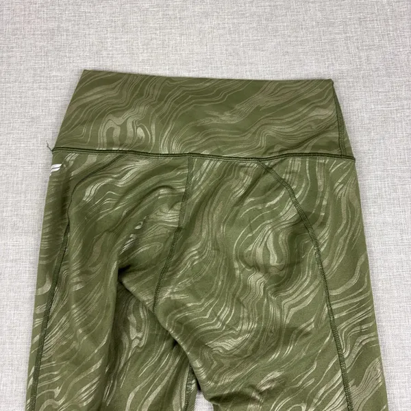 Fabletics Leggings Womens XS Green Ankle PowerHold Yoga Gym Pants Compression - Image 12