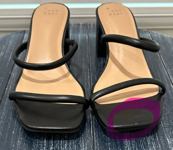 A New Day Double Strap Heels - Image 8