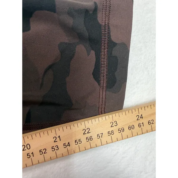 Lululemon Sz 8 Align Crop 23" Heritage 365 Camo Brown Earth Multi Cropped W6BD6S - Image 12