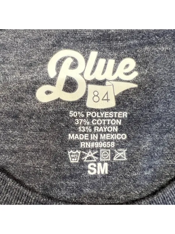 Blue 84 Minnesota Endless Adventure Graphic T-Shirt Small Navy Blue Heather NWT - Image 4