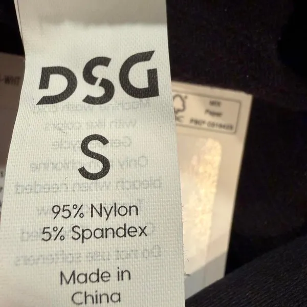 DSG Momentum Seamless 1/4 Zip Black‎ Activewear Pullover Womens Small NWT - Image 5