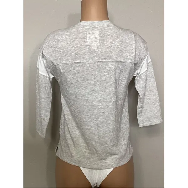 New. BILLABONG gray long sleeve tee shirt. Retails $58 - Image 5