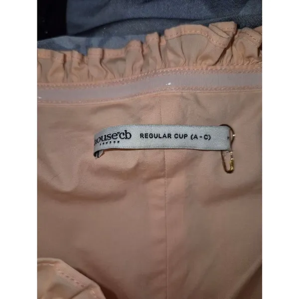 NWOT House of CB Clarabelle midi sundress in peach M - Image 12