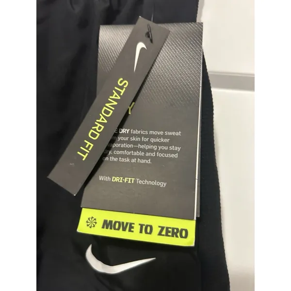 New Nike Women's Black 3” Running Athletic Shorts Inner Briefs Pockets Norts - Image 2