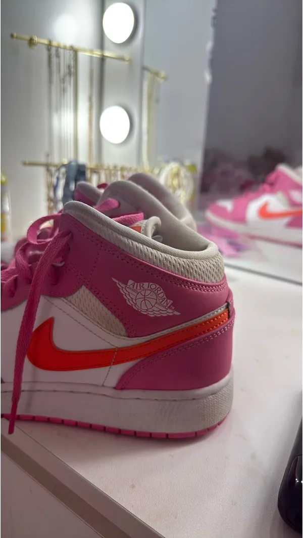 Jordan Nike Air Mid 1 Pinksicle - Image 6