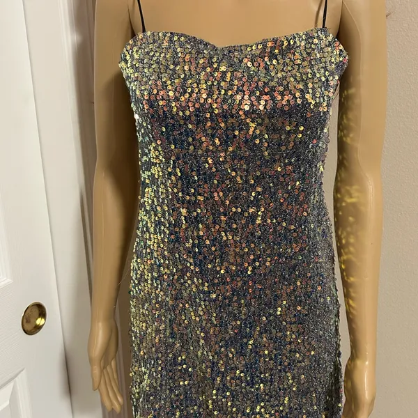 Urban Outfitters Sequin Mini Dress - Multicolor - Image 5