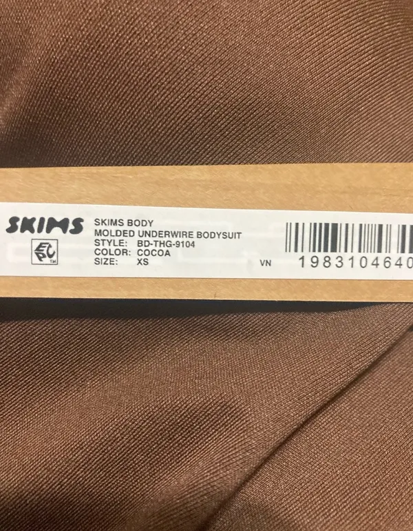 SKIMS Body Molded Underwire Bodysuit XS - Image 5